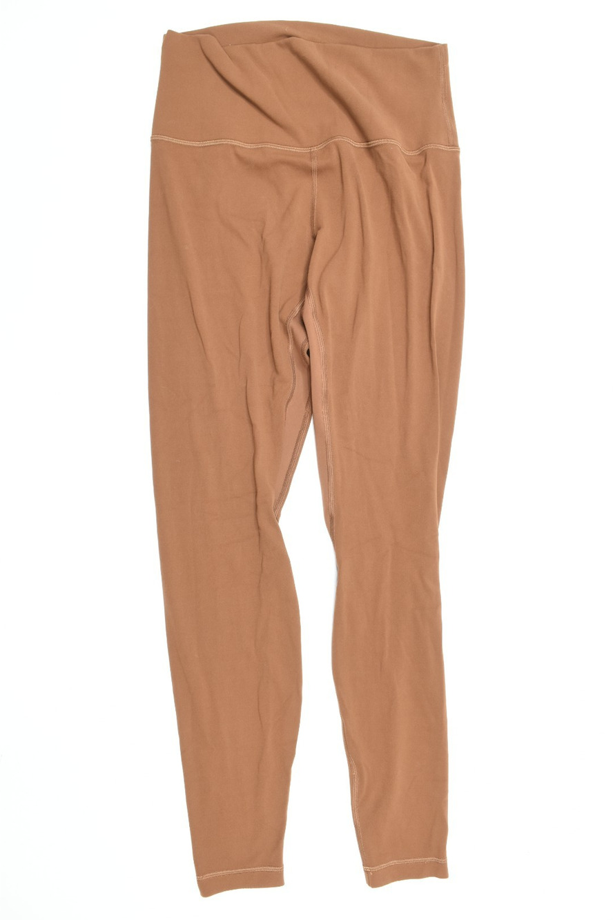 Lululemon Align High Rise Tights Womens 8 Brown Stretch Pull-On Yoga